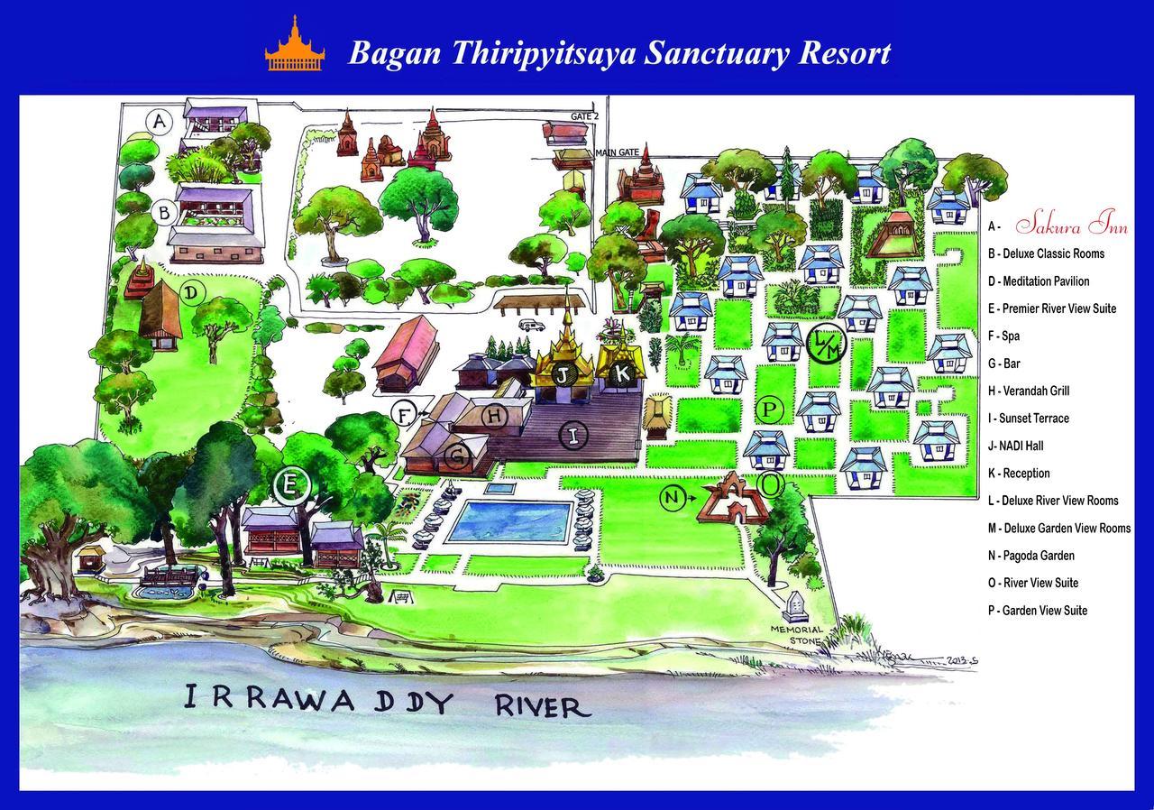 Bagan Thiripyitsaya Sanctuary Resort Luaran gambar